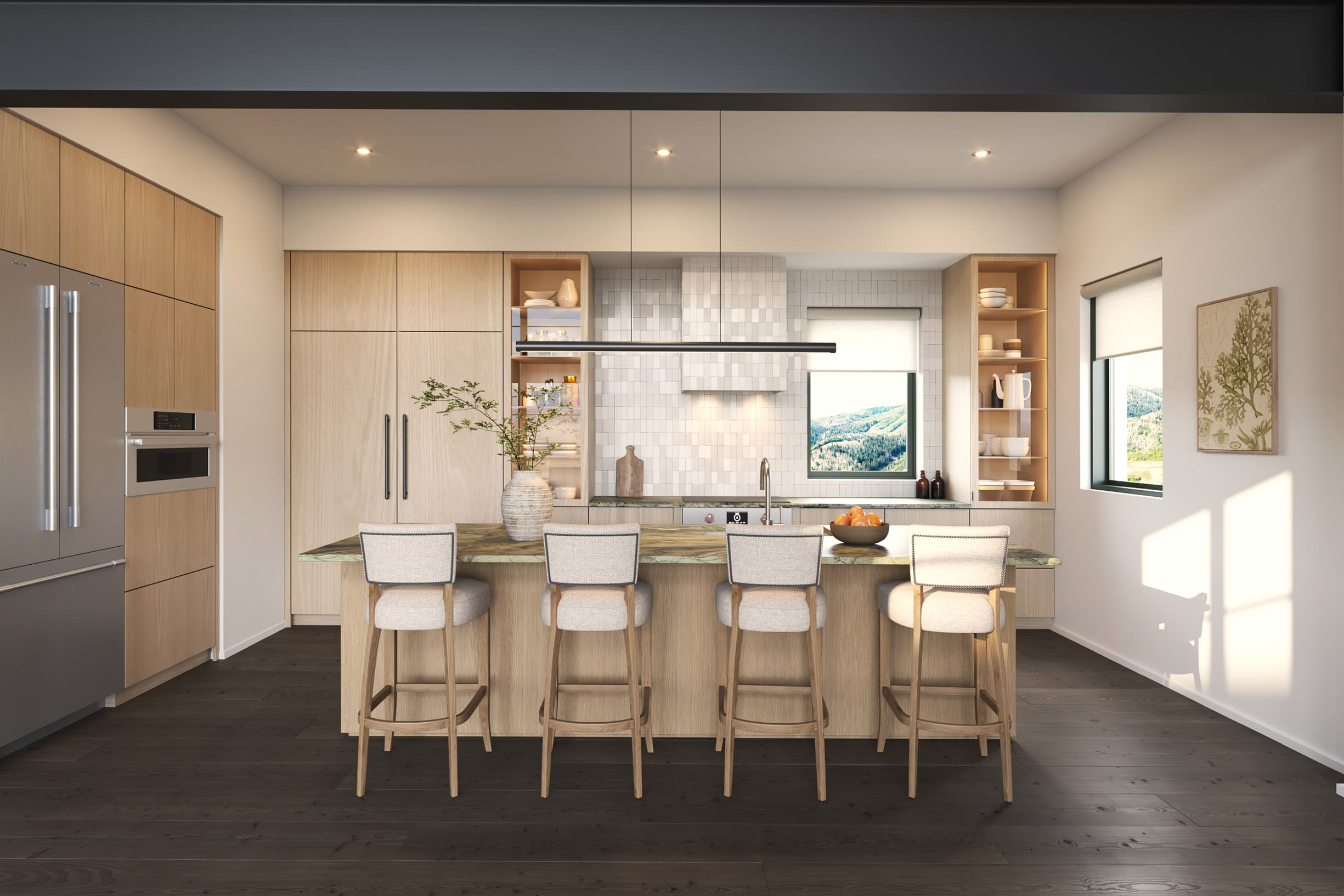Velvaere cabin b 0003 Cabin B Kitchen Island (1)