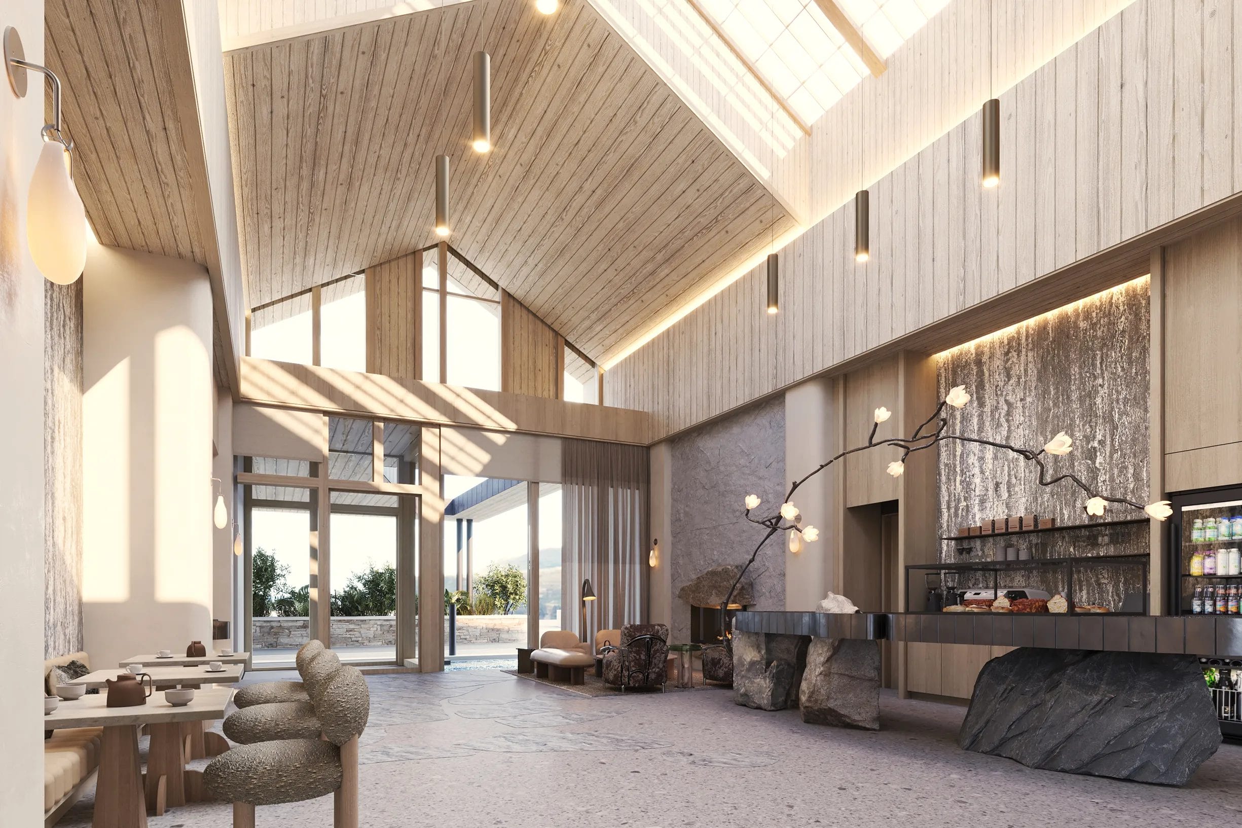 Velvaere deer valley wellness lobby main