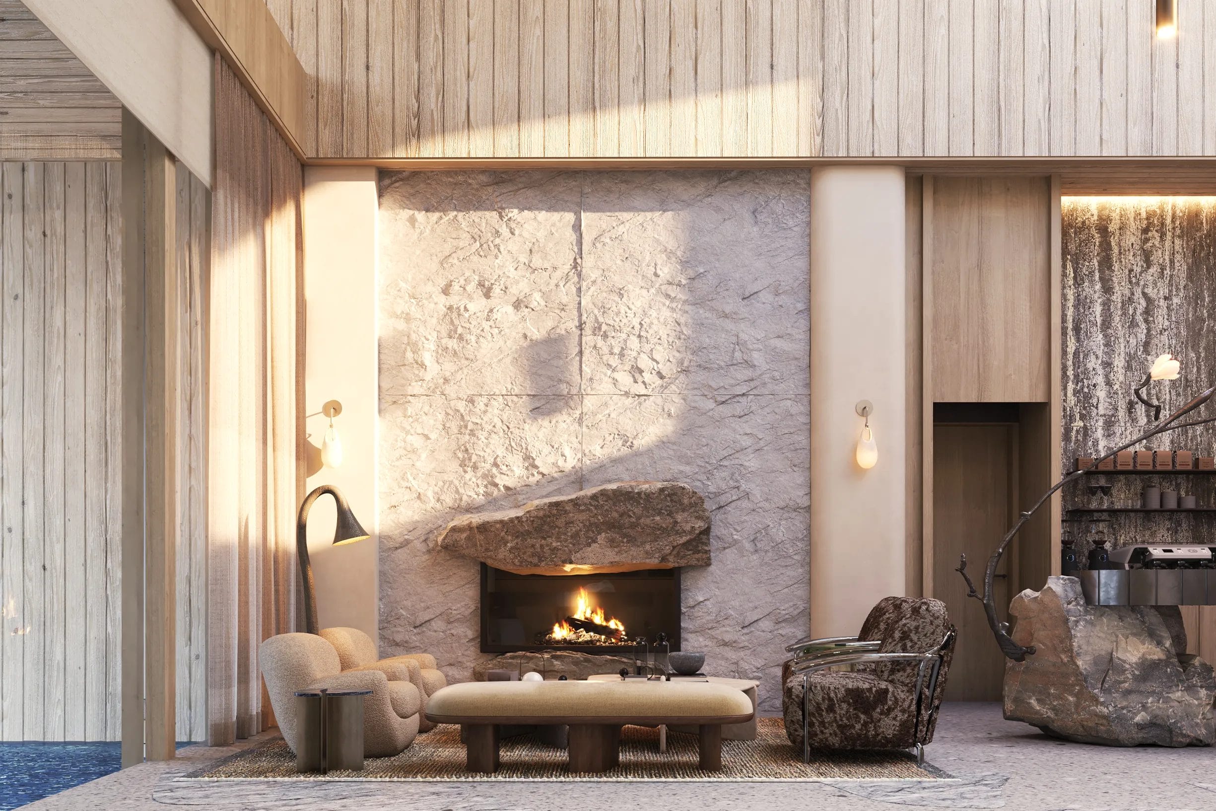 Velvaere deer valley wellness lobby